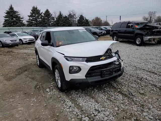 2022 Chevrolet TrailBlazer VIN KL79MMS20NB146831 Copart auction photo, front end / side damage thumbnail 11