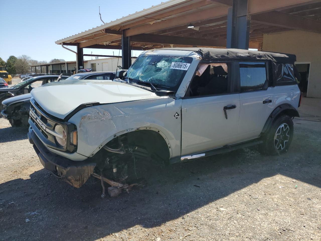 2022 Ford Bronco VIN 1FMDE5BH8NLB16602 - Copart auction photo