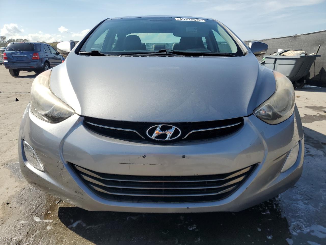 2013 Hyundai Elantra VIN KMHDH4AE4DU595991 Copart auction photo, side damage thumbnail 5