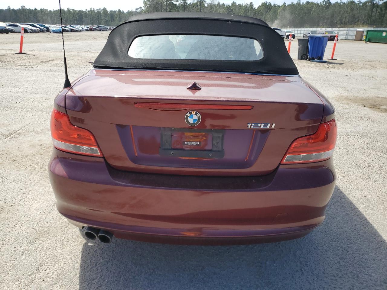 2013 BMW 1er VIN WBAUL7C51DVU08778 Copart auction photo, front end damage thumbnail 6