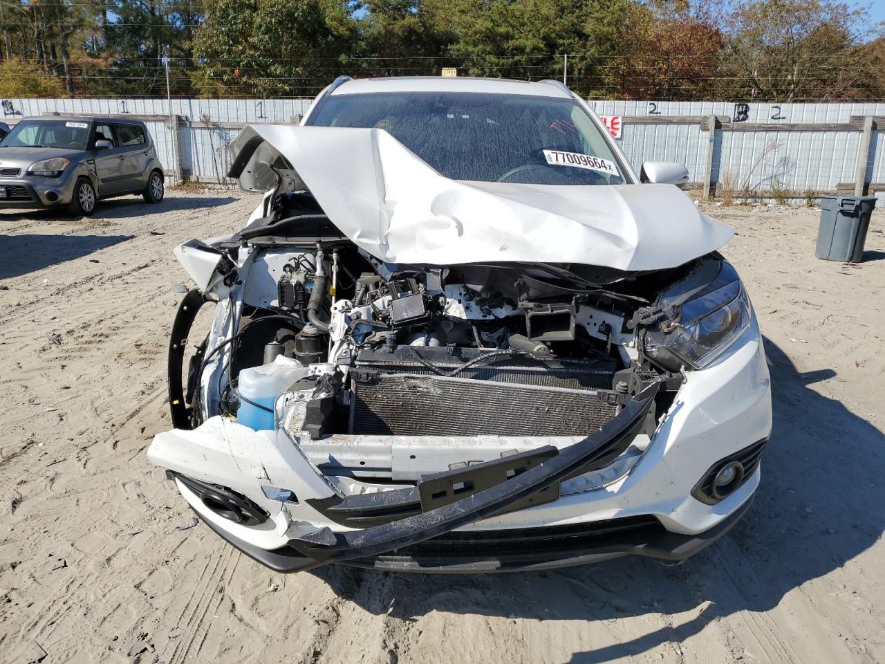 2021 Honda HR-V VIN 3CZRU6H54MM734944 Copart auction photo, front end / minor dent/scratches damage thumbnail 5