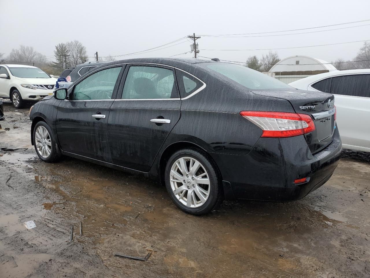 2014 Nissan Sentra VIN 3N1AB7AP4EL624965 Copart auction photo, front end damage thumbnail 2