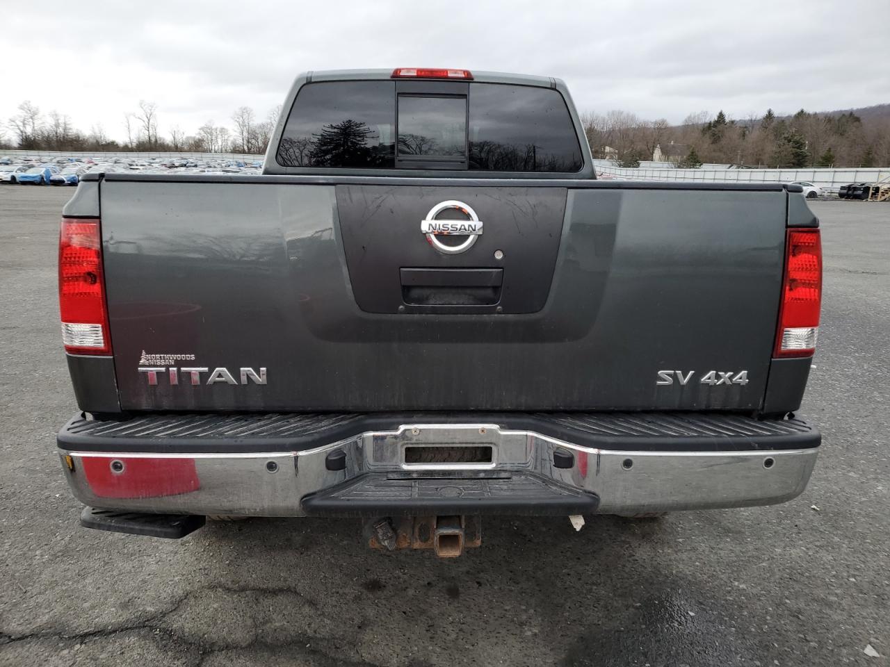 2012 Nissan Titan VIN 1N6AA0CC2CN322943 Copart auction photo, front end damage thumbnail 6