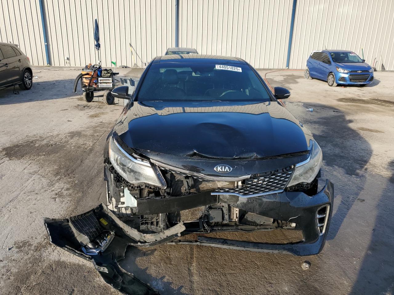 2016 KIA Optima VIN 5XXGV4L22GG116670 Copart auction photo, front end damage thumbnail 5