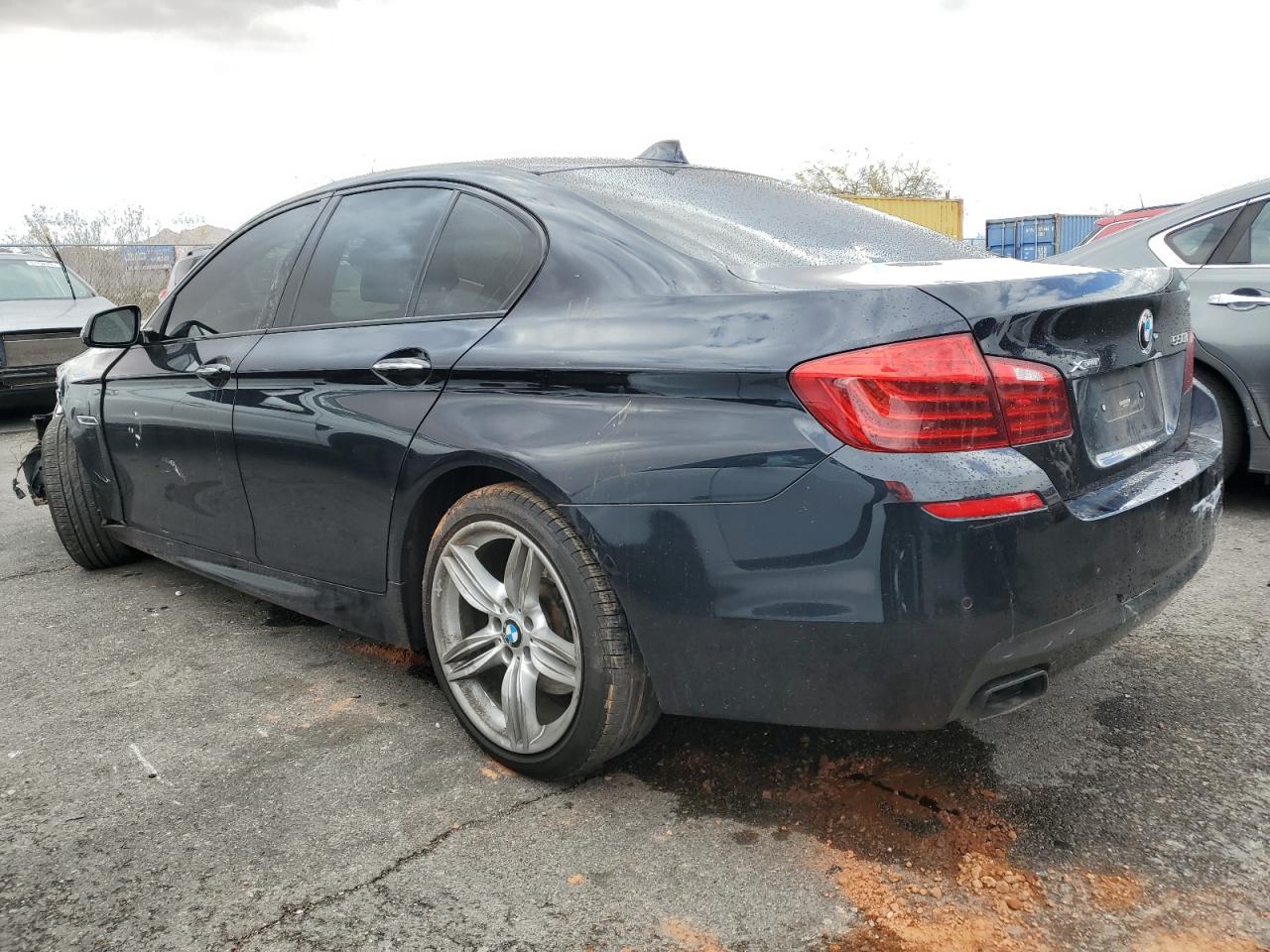 2014 BMW 5er VIN WBAKP9C50ED693228 Copart auction photo, front end damage thumbnail 2