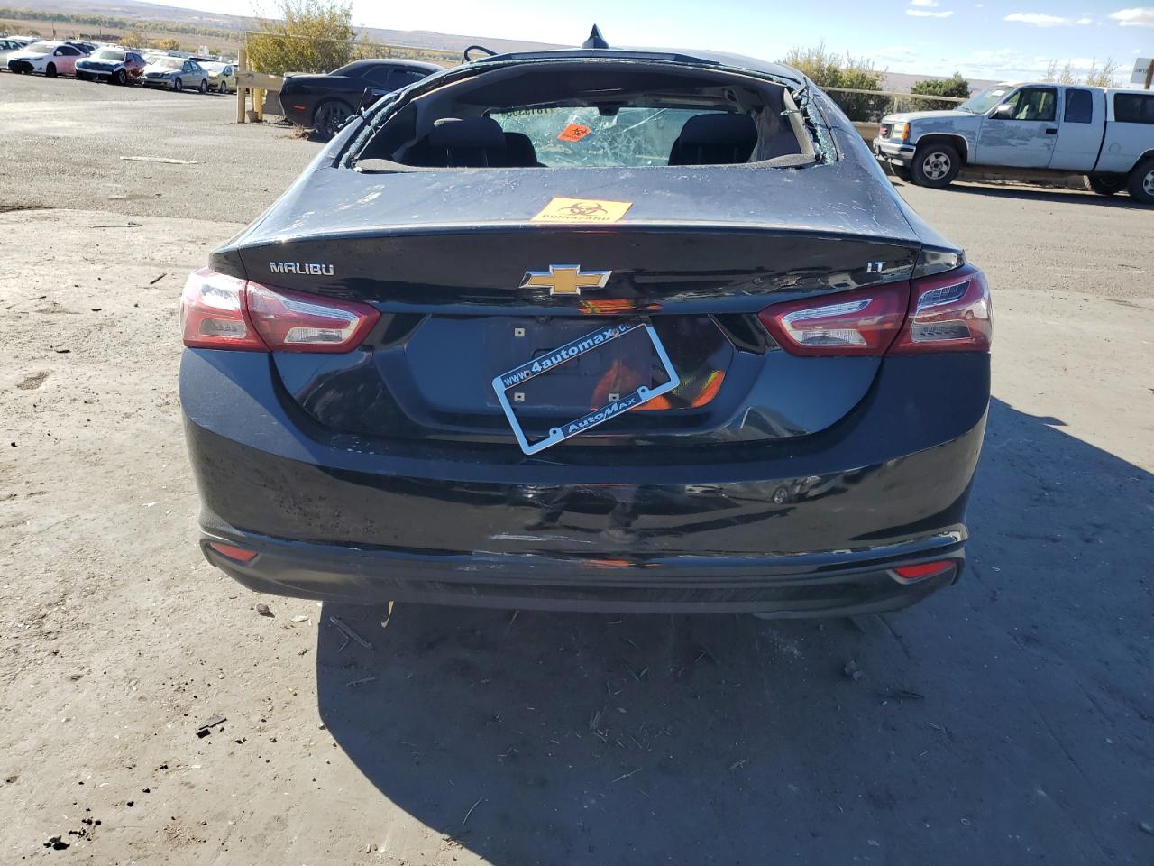 2020 Chevrolet Malibu VIN 1G1ZD5ST0LF093130 Copart auction photo, rollover damage thumbnail 6