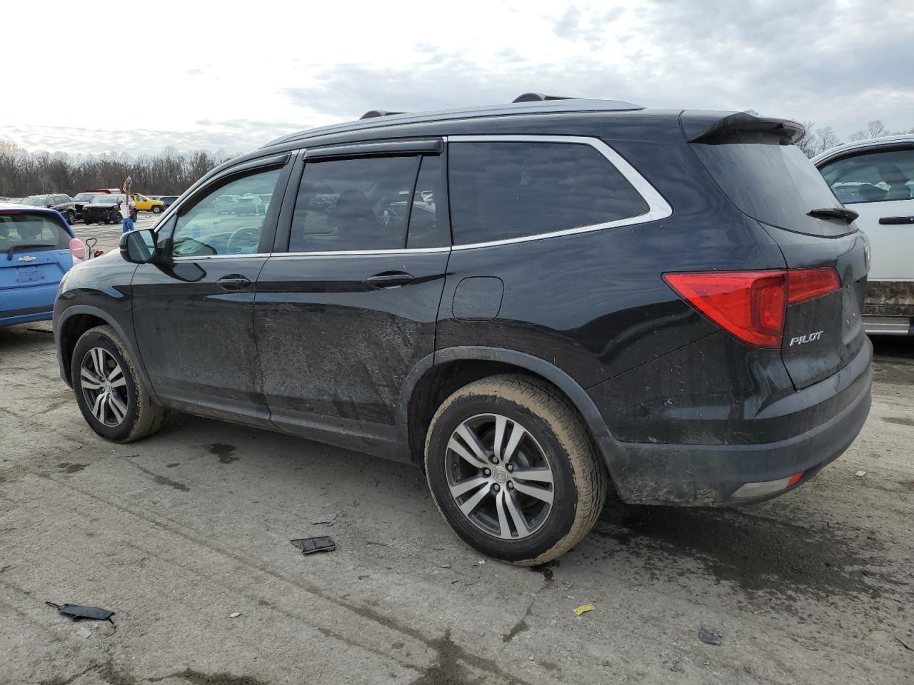 2018 Honda Pilot VIN 5FNYF6H30JB073424 Copart auction photo, side damage thumbnail 2
