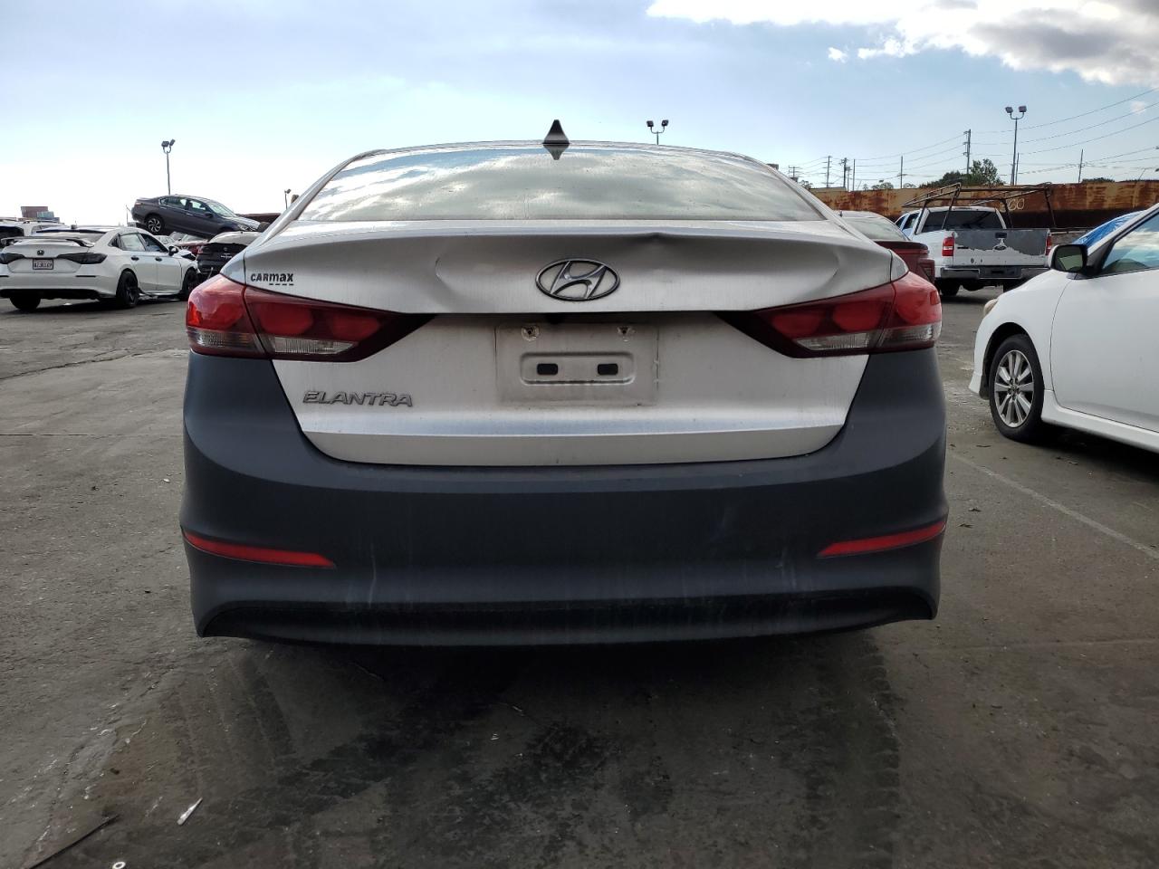 2017 Hyundai Elantra VIN 5NPD84LF6HH084017 Copart auction photo, front end damage thumbnail 6