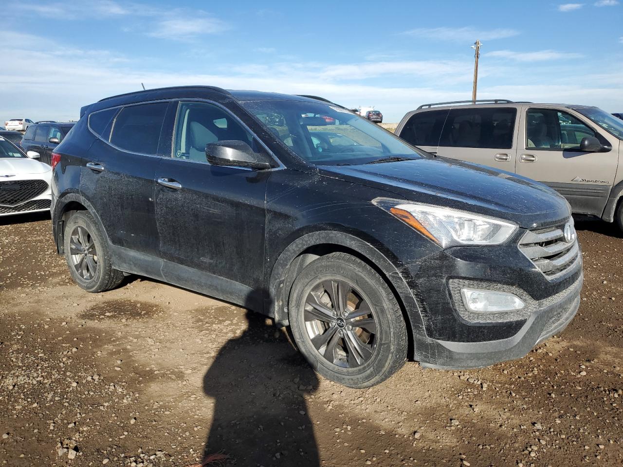 2014 Hyundai Santa Fe VIN 5XYZUDLBXEG195557 Copart auction photo, hail / minor dent/scratches damage thumbnail 4