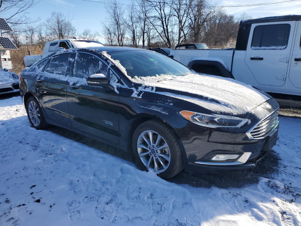 2018 Ford Fusion VIN 3FA6P0SU8JR216191 Copart auction photo, water/flood damage thumbnail 4