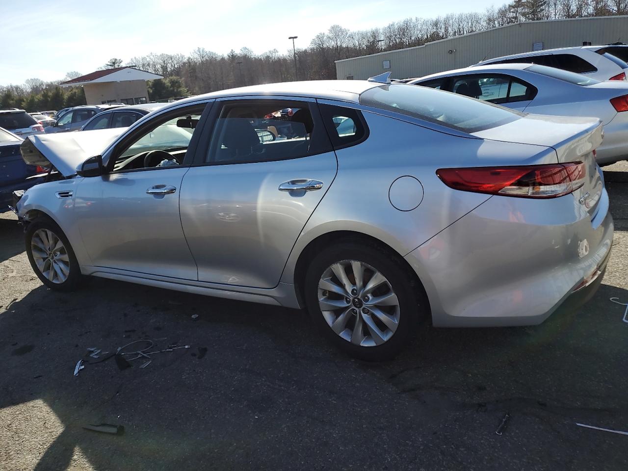 2018 KIA Optima VIN 5XXGT4L31JG264721 Copart auction photo, front end damage thumbnail 2