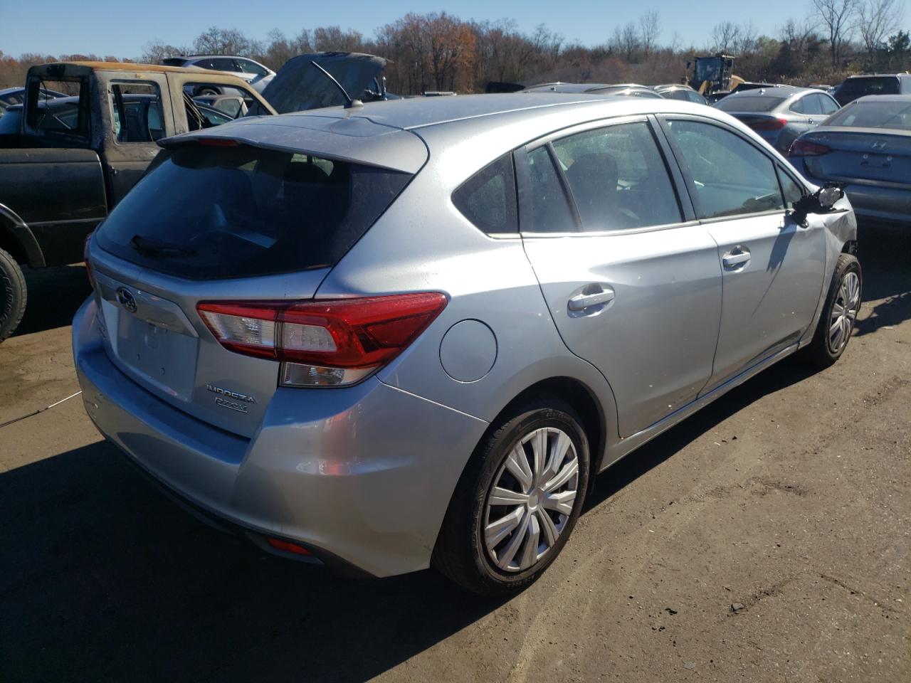 2017 Subaru Impreza VIN 4S3GTAA66H3741634 Copart auction photo, front end / minor dent/scratches damage thumbnail 3