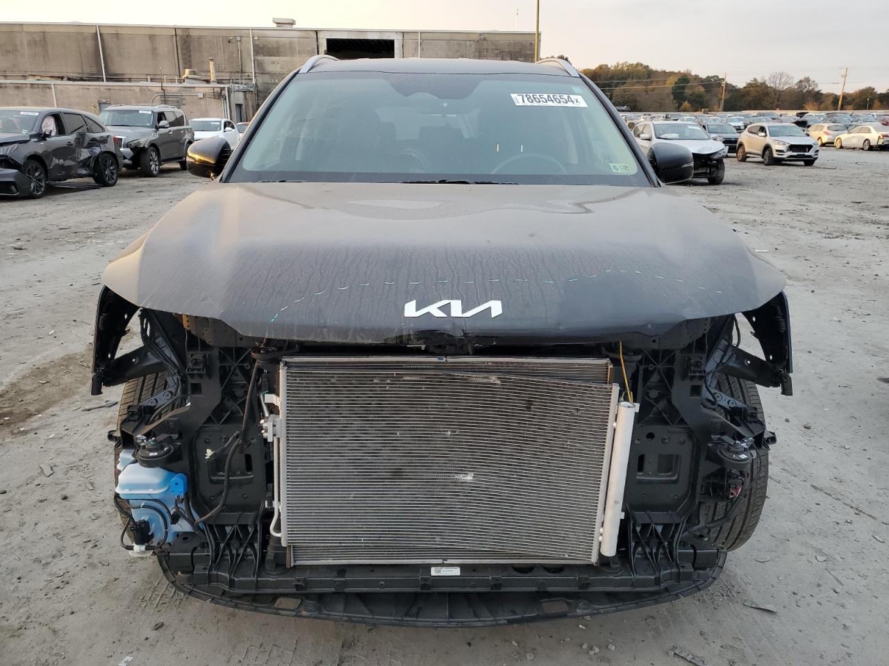 2024 KIA Sorento VIN 5XYRL4JC1RG295941 Copart auction photo, front end / rear end damage thumbnail 5