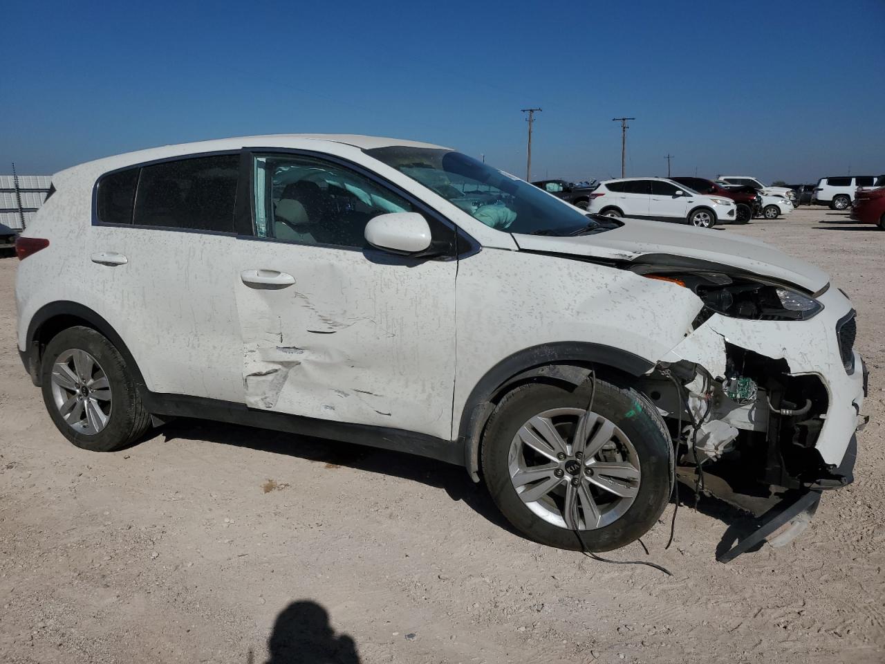 2019 KIA Sportage VIN KNDPM3AC3K7617657 Copart auction photo, front end / undercarriage damage thumbnail 4