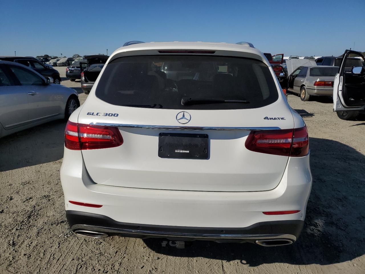 2017 Mercedes-Benz GLC VIN WDC0G4KB1HF219425 Copart auction photo, side damage thumbnail 6