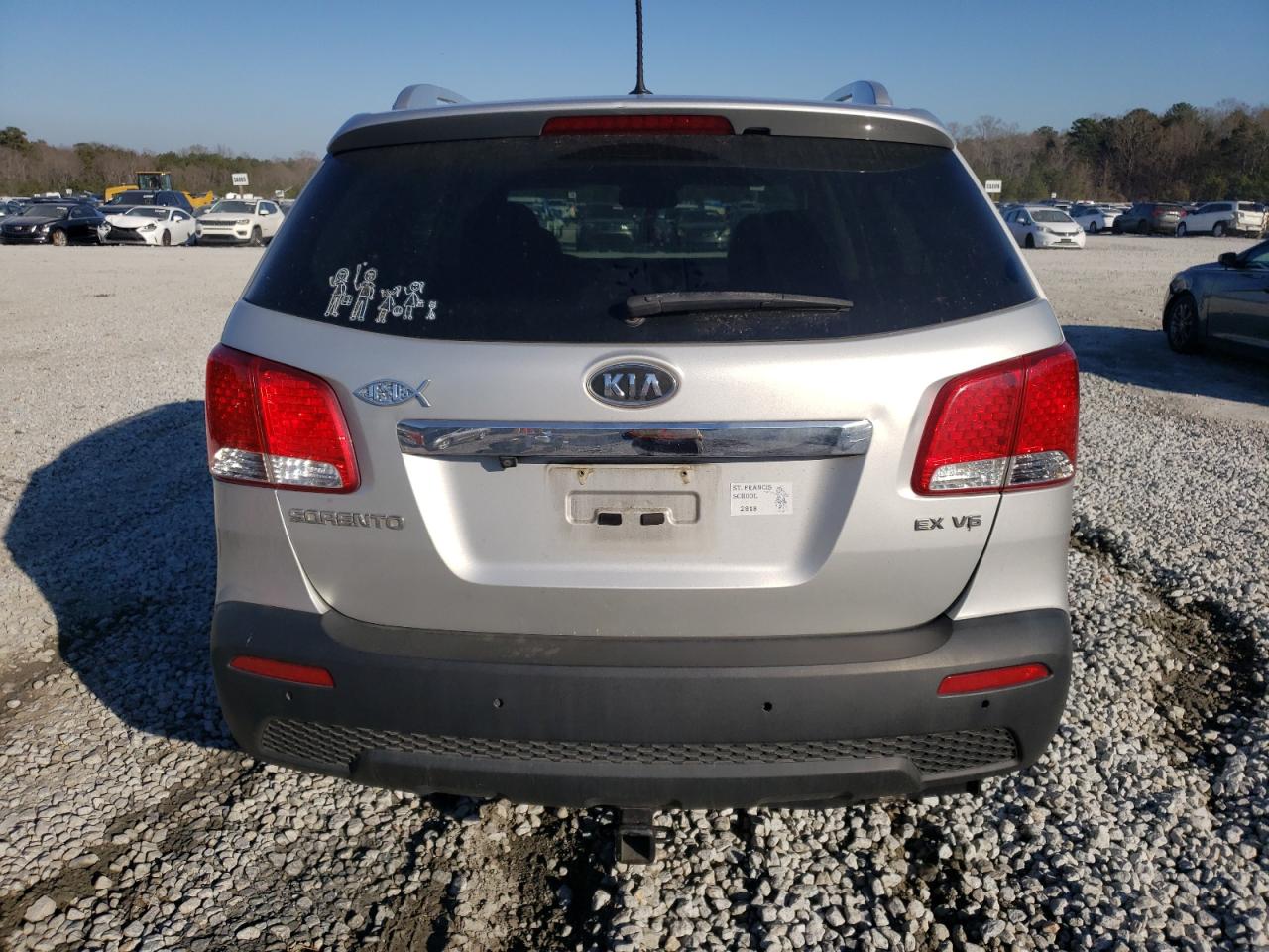 2013 KIA Sorento VIN 5XYKU4A23DG376762 Copart auction photo, front end damage thumbnail 6
