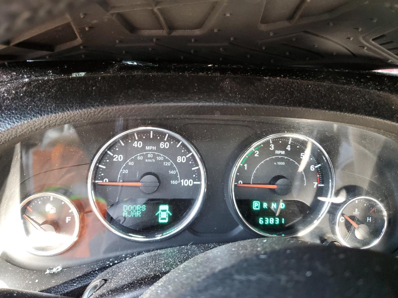 2012 Jeep Wrangler VIN 1C4AJWAG6CL149225 Copart auction photo, rollover damage thumbnail 9