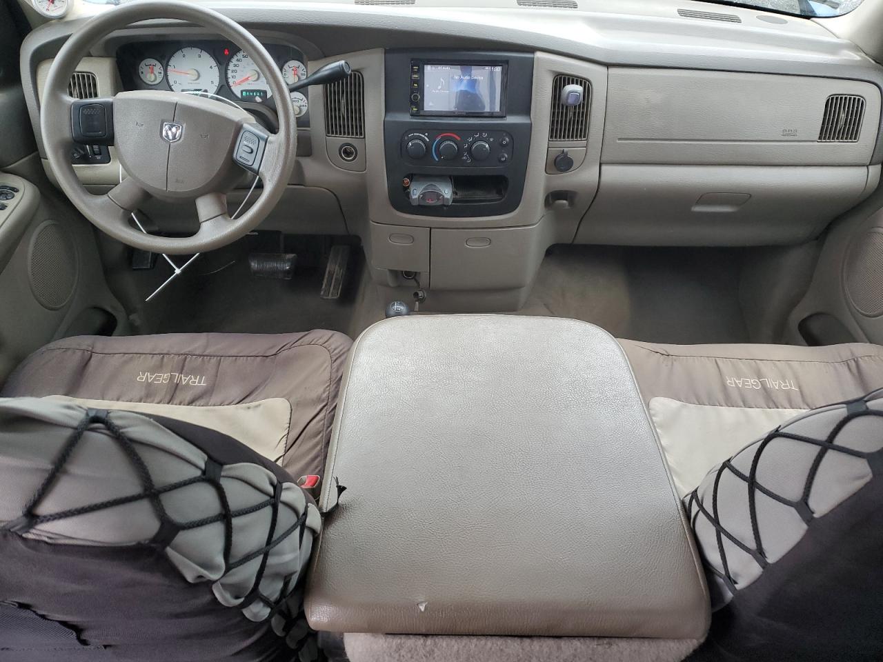 2004 Dodge RAM VIN 3D3KU28CX4G275715 Copart auction photo, front end damage thumbnail 8