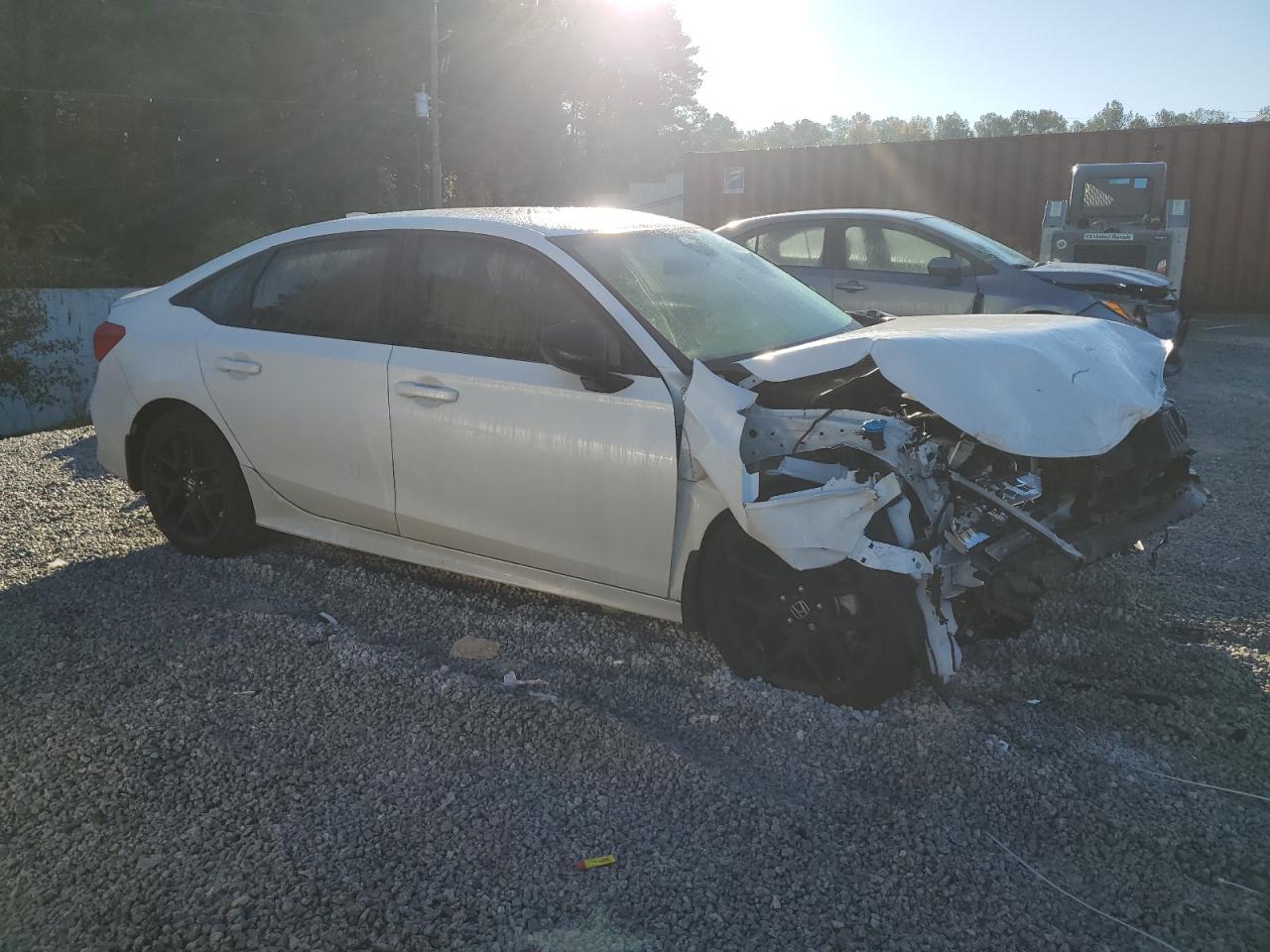 2024 Honda Civic VIN 2HGFE2F56RH579208 Copart auction photo, front end / mechanical damage thumbnail 4
