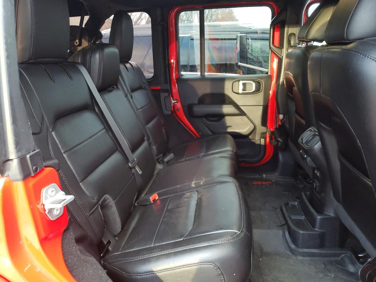 2020 Jeep Wrangler VIN 1C4HJXEN1LW242892 Copart auction photo, side damage thumbnail 10