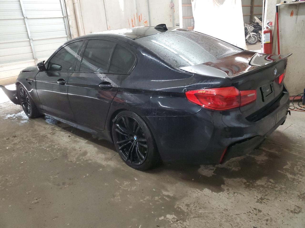 2019 BMW M5 VIN WBSJF0C51KB447169 Copart auction photo, front end / rear end damage thumbnail 2