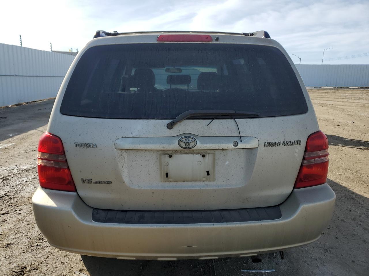 2002 Toyota Highlander VIN JTEHF21A120090634 Copart auction photo, front end / mechanical damage thumbnail 6