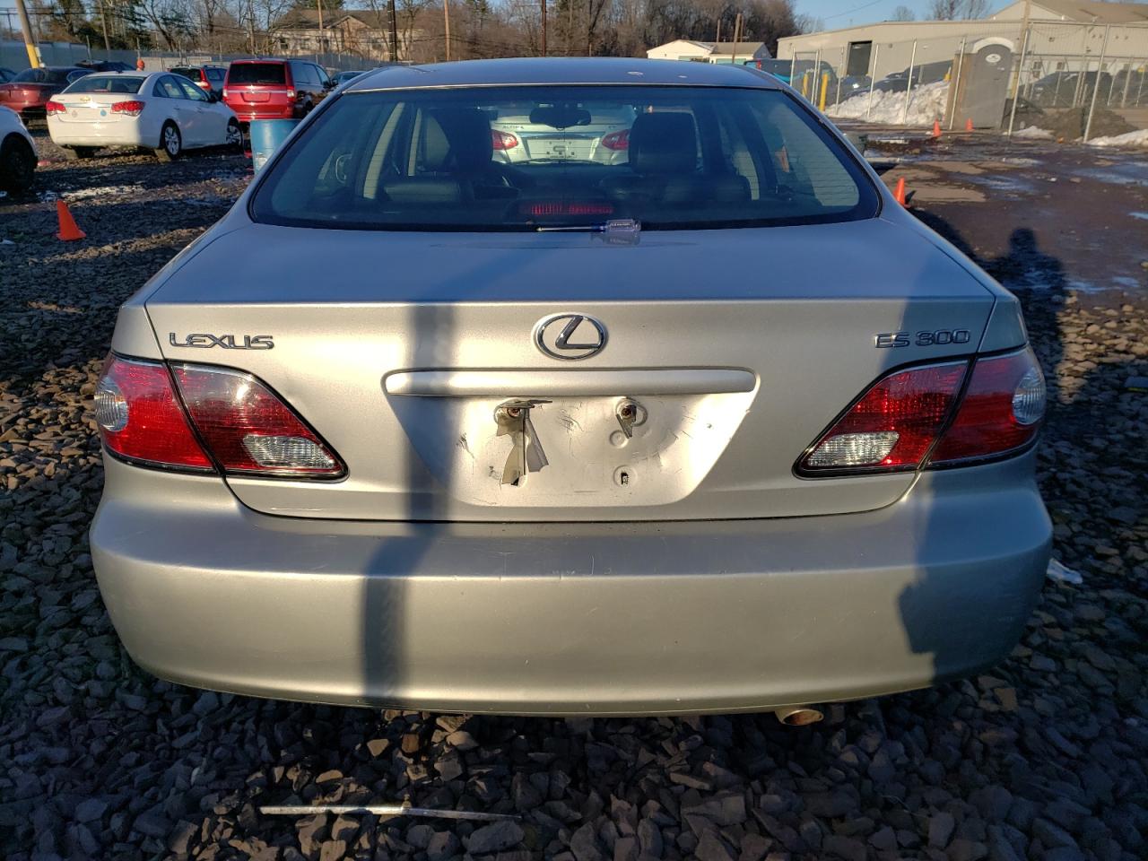 2002 Lexus ES VIN JTHBF30GX25028432 Copart auction photo, front end / side damage thumbnail 6