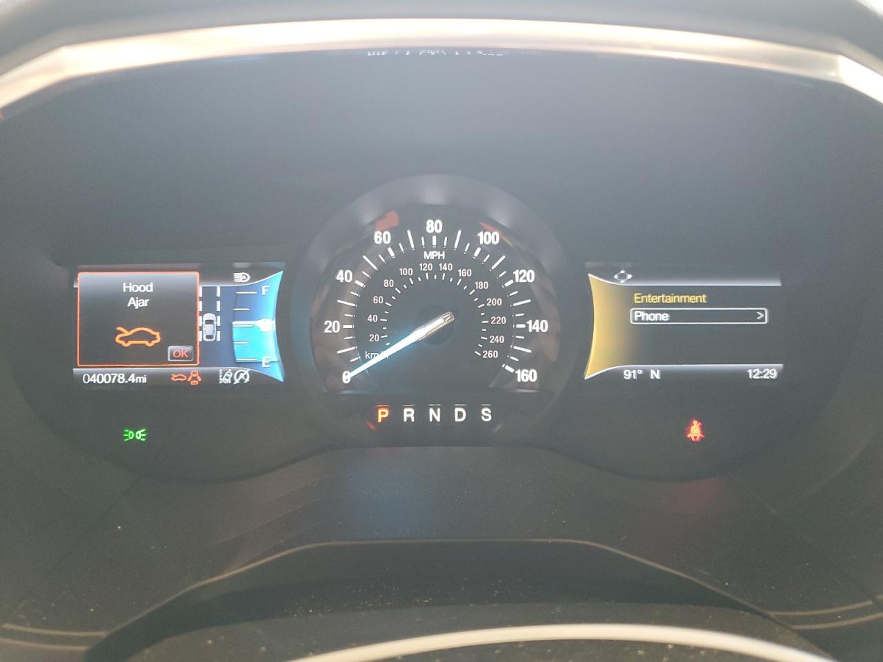 2019 Ford Edge VIN 2FMPK4K92KBC67911 Copart auction photo, front end / side damage thumbnail 9