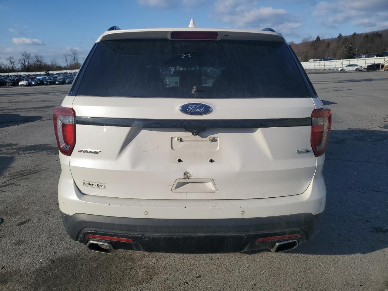 2017 Ford Explorer VIN 1FM5K8GTXHGD19158 Copart auction photo, front end damage thumbnail 6