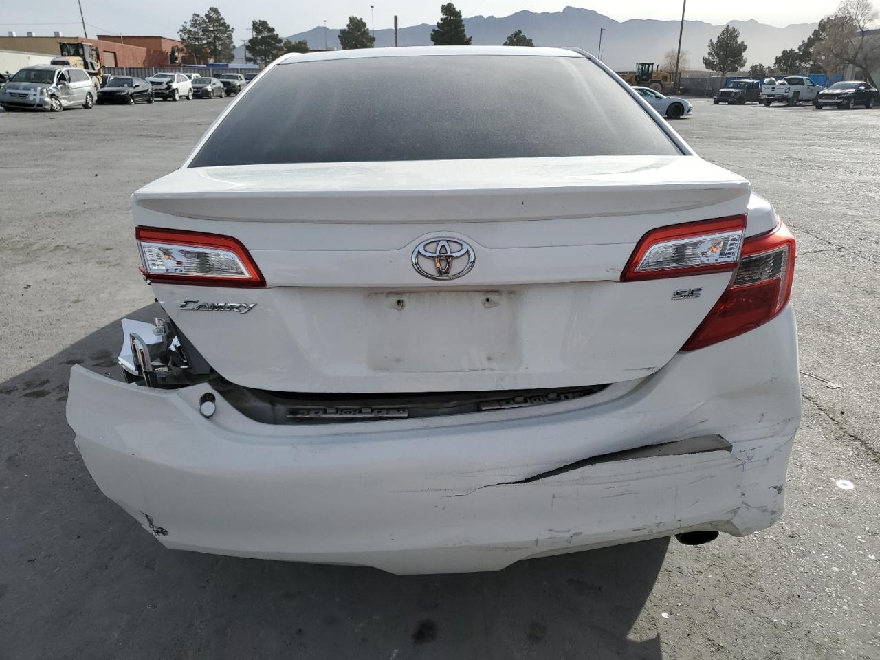 2013 Toyota Camry VIN 4T1BF1FK8DU668015 Copart auction photo, side / rear end damage thumbnail 6