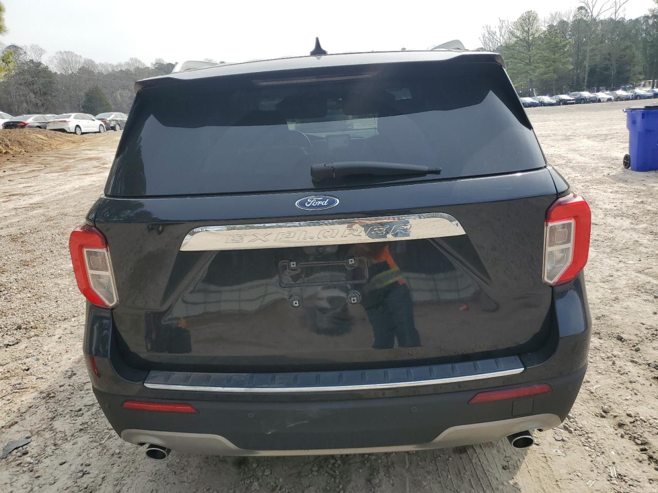 2021 Ford Explorer VIN 1FMSK8FH9MGB36120 Copart auction photo, front end damage thumbnail 6