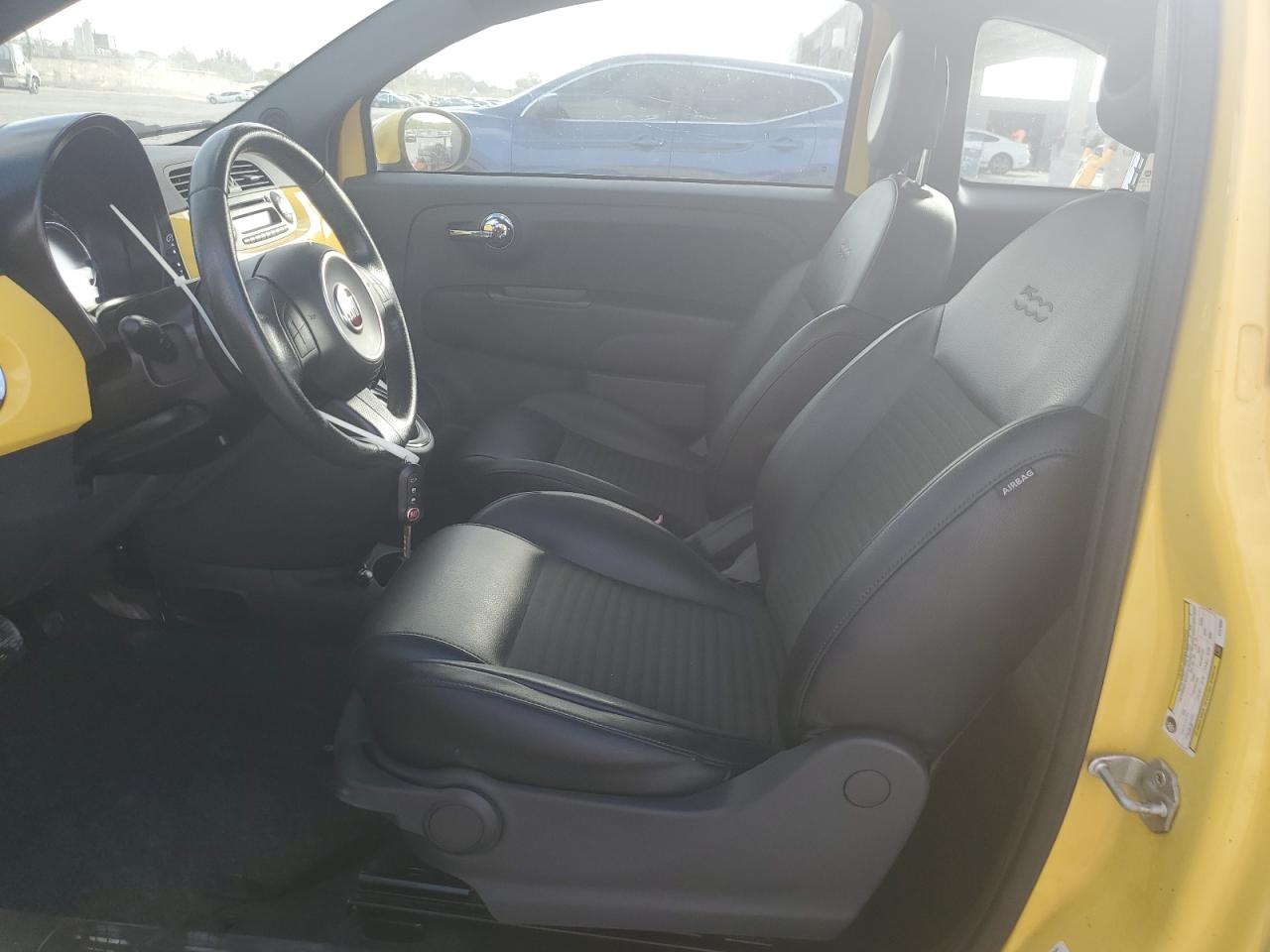 2014 Fiat 500 VIN 3C3CFFBR4ET275850 Copart auction photo, rear end / minor dent/scratches damage thumbnail 7