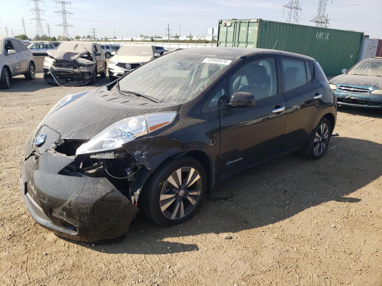 2015 Nissan Leaf VIN 1N4AZ0CP4FC301256