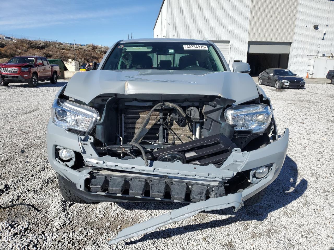 2021 Toyota Tacoma VIN 3TMCZ5ANXMM435816 Copart auction photo, front end damage thumbnail 5