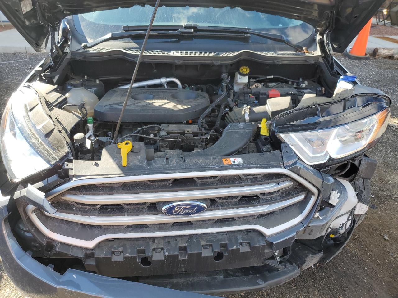 2019 Ford EcoSport VIN MAJ6S3GL0KC275509 Copart auction photo, front end / minor dent/scratches damage thumbnail 12