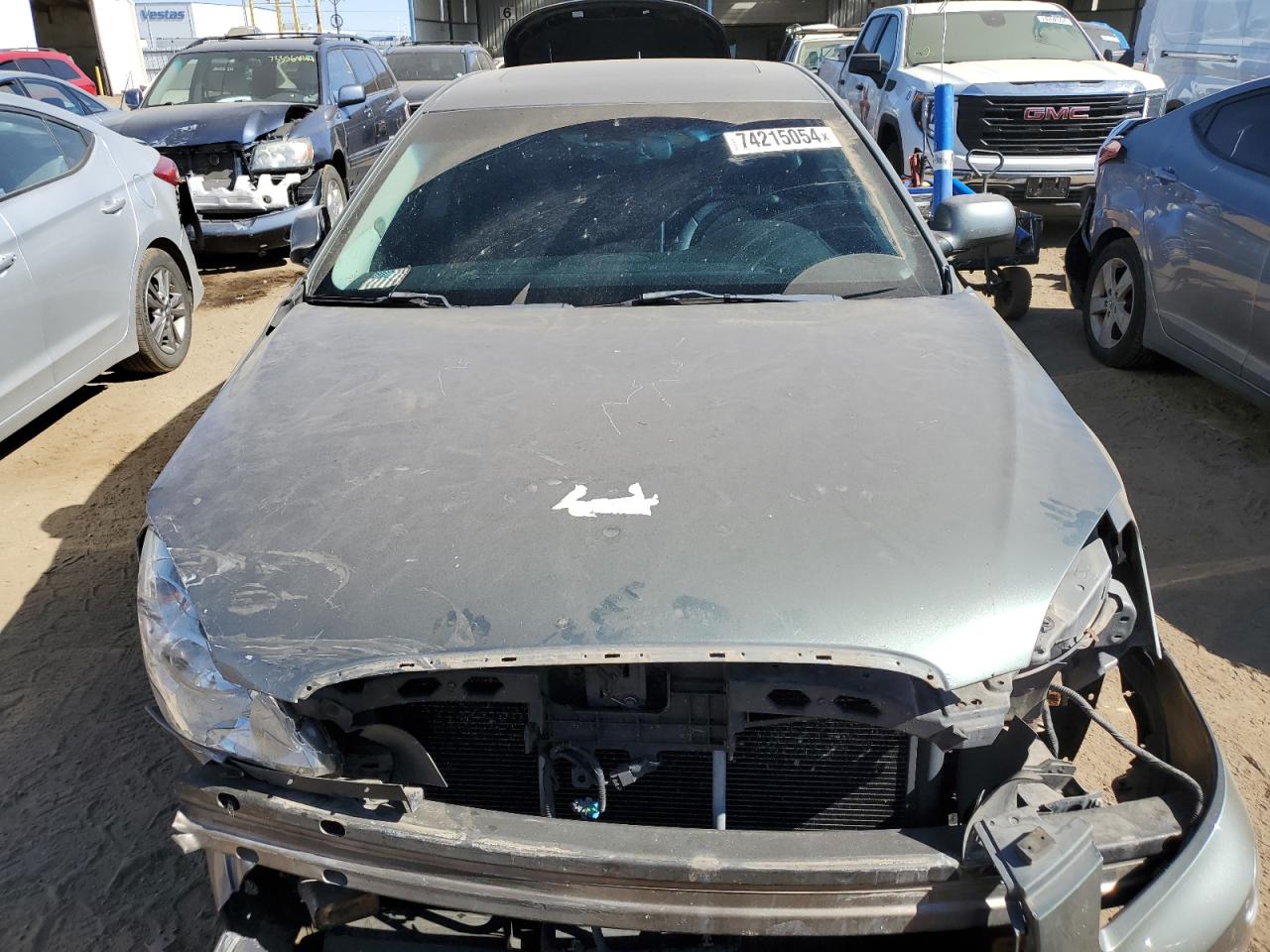 2006 Buick Lucerne VIN 1G4HE57Y26U196369 Copart auction photo, front end / side damage thumbnail 5