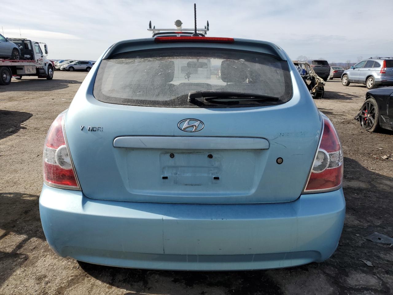 2011 Hyundai Accent VIN KMHCM3ACXBU197102 Copart auction photo, front end damage thumbnail 6
