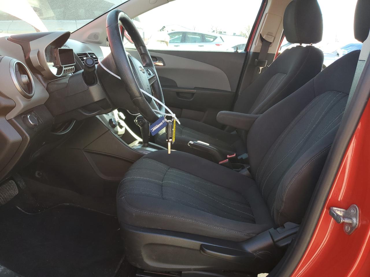 2013 Chevrolet Sonic VIN 1G1JC6SH1D4160669 Copart auction photo, front end / minor dent/scratches damage thumbnail 7