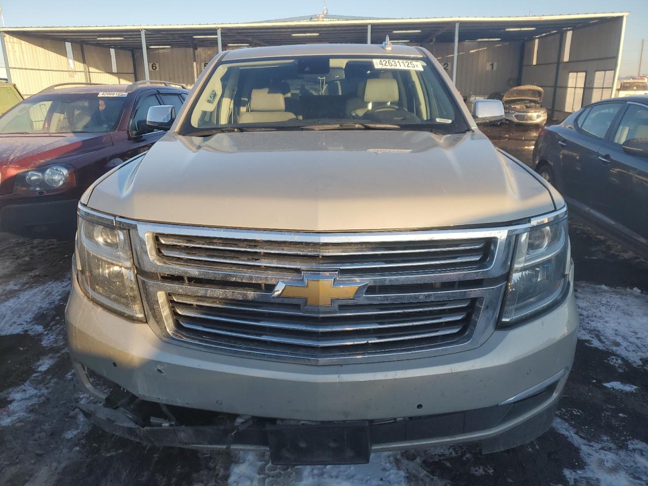 2016 Chevrolet Tahoe VIN 1GNSKCKC1GR156170 Copart auction photo, frame damage / front end damage thumbnail 5