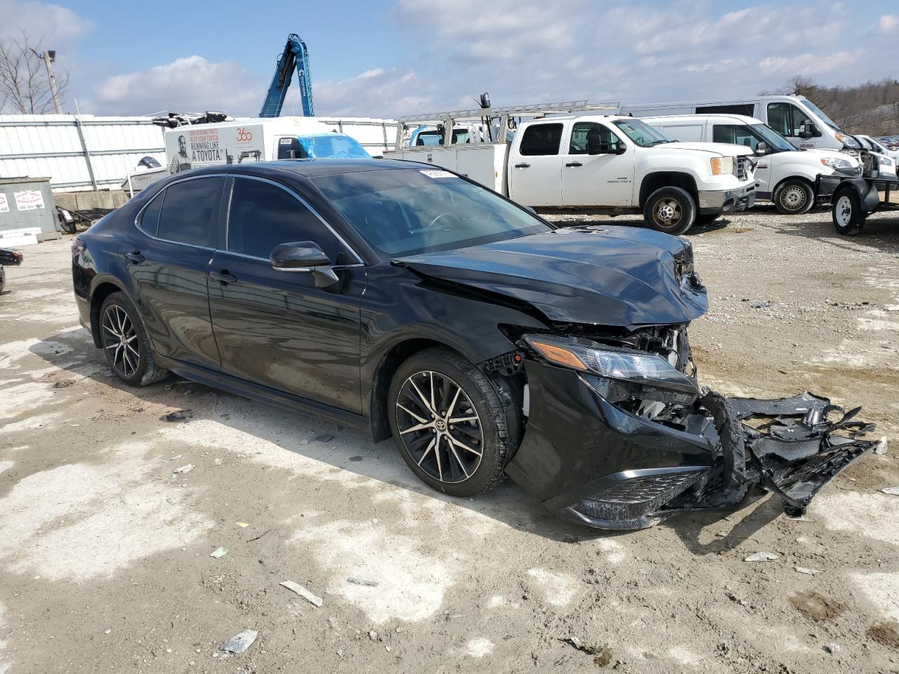 2024 Toyota Camry VIN 4T1S11AK8RU244007 Copart auction photo, front end / minor dent/scratches damage thumbnail 4
