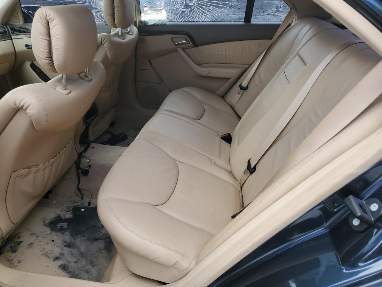 2000 Mercedes-Benz S-klasse VIN WDBNG75J9YA061265 Copart auction photo, side / all over damage thumbnail 10