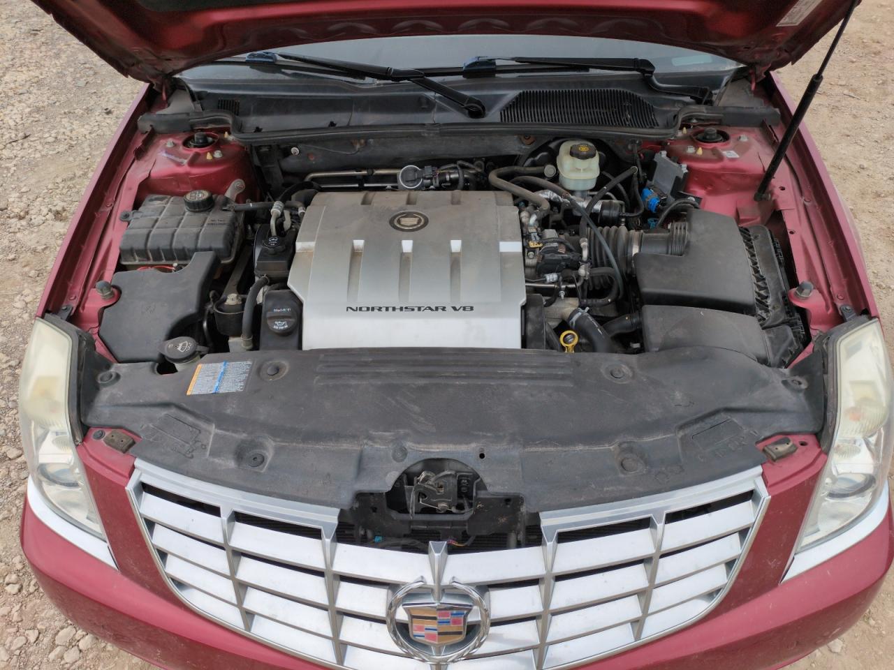 2008 Cadillac DTS VIN 1G6KD57Y68U173972 Copart auction photo, side damage thumbnail 11