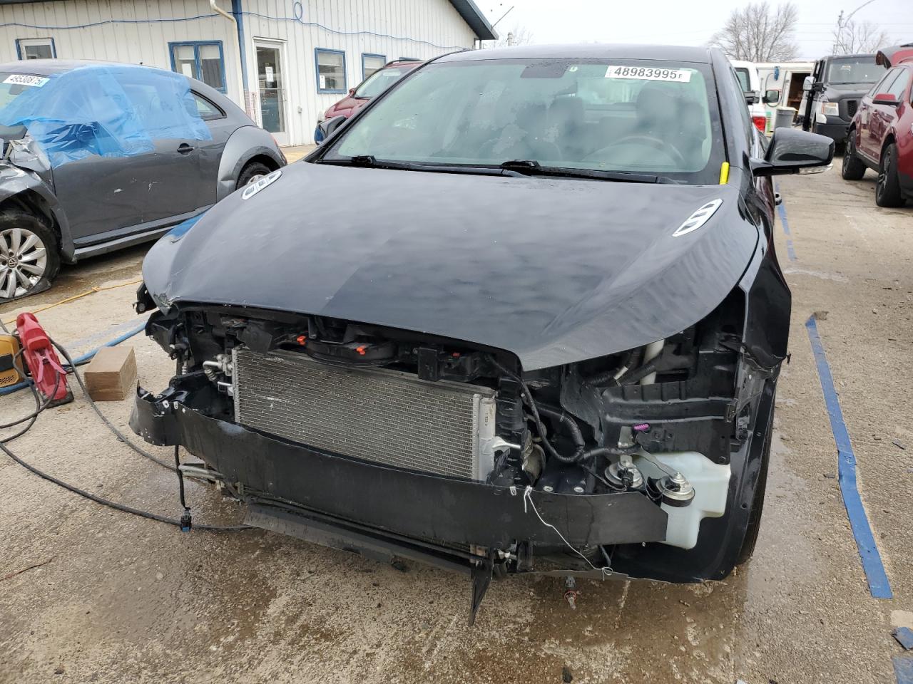 2012 Buick LaCrosse VIN 1G4GH5E34CF132473 Copart auction photo, front end damage thumbnail 5