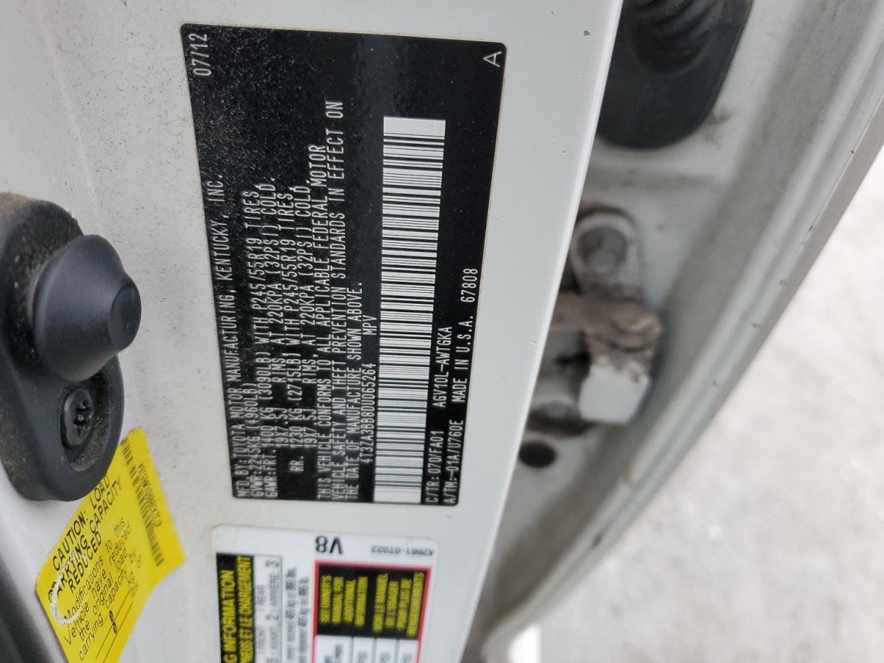 2013 Toyota Venza VIN 4T3ZA3BB8DU065264 Copart auction photo, front end damage thumbnail 15