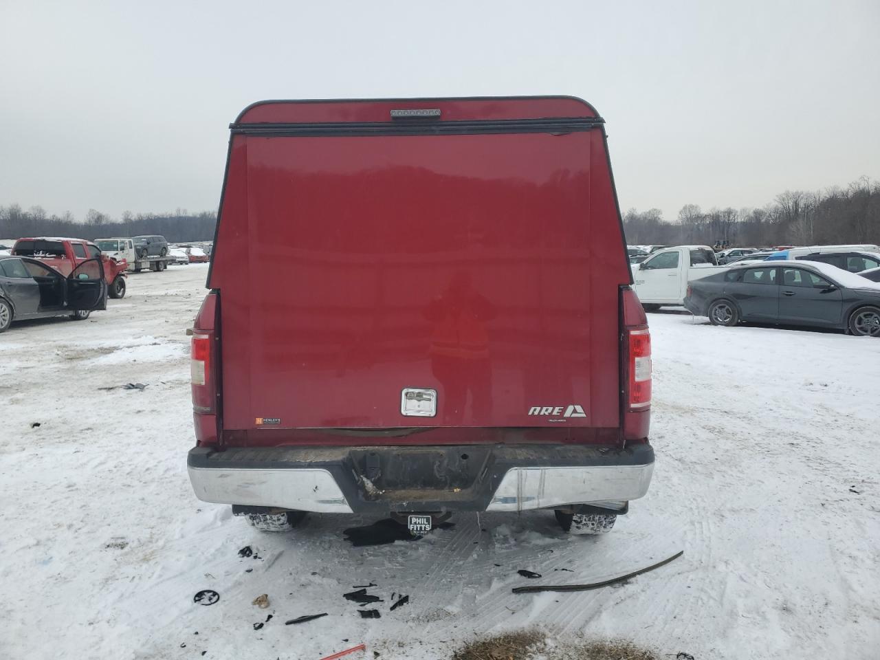 2018 Ford F-150 VIN 1FTEX1EP8JFA70339 Copart auction photo, front end damage thumbnail 6