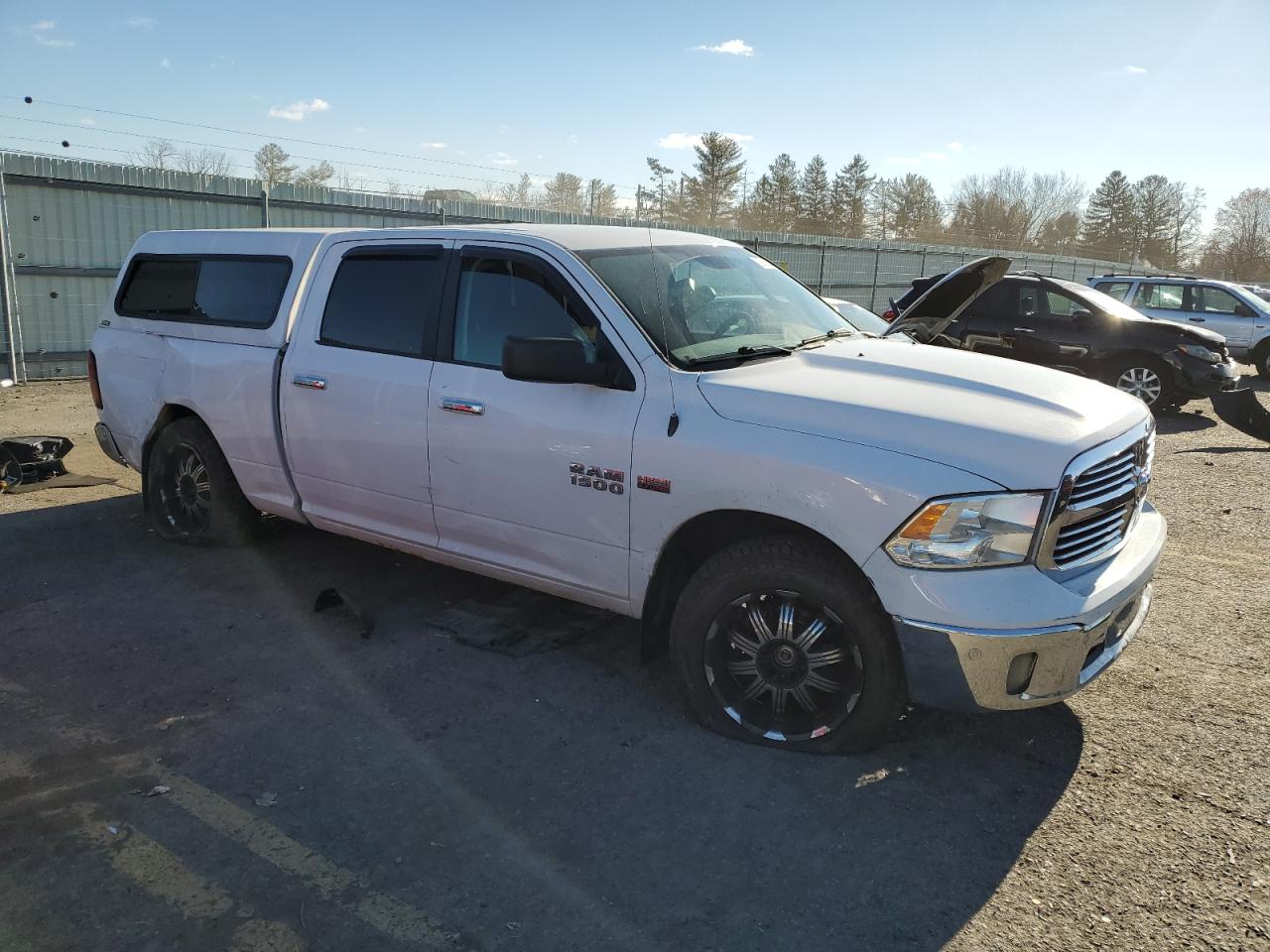 2017 RAM 1500 VIN 1C6RR7TT0HS590719 Copart auction photo, rear end damage thumbnail 4