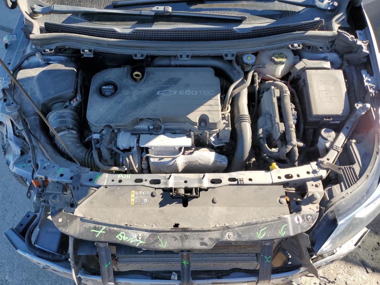 2018 Chevrolet Cruze VIN 1G1BF5SM5J7132547 Copart auction photo, front end damage thumbnail 11