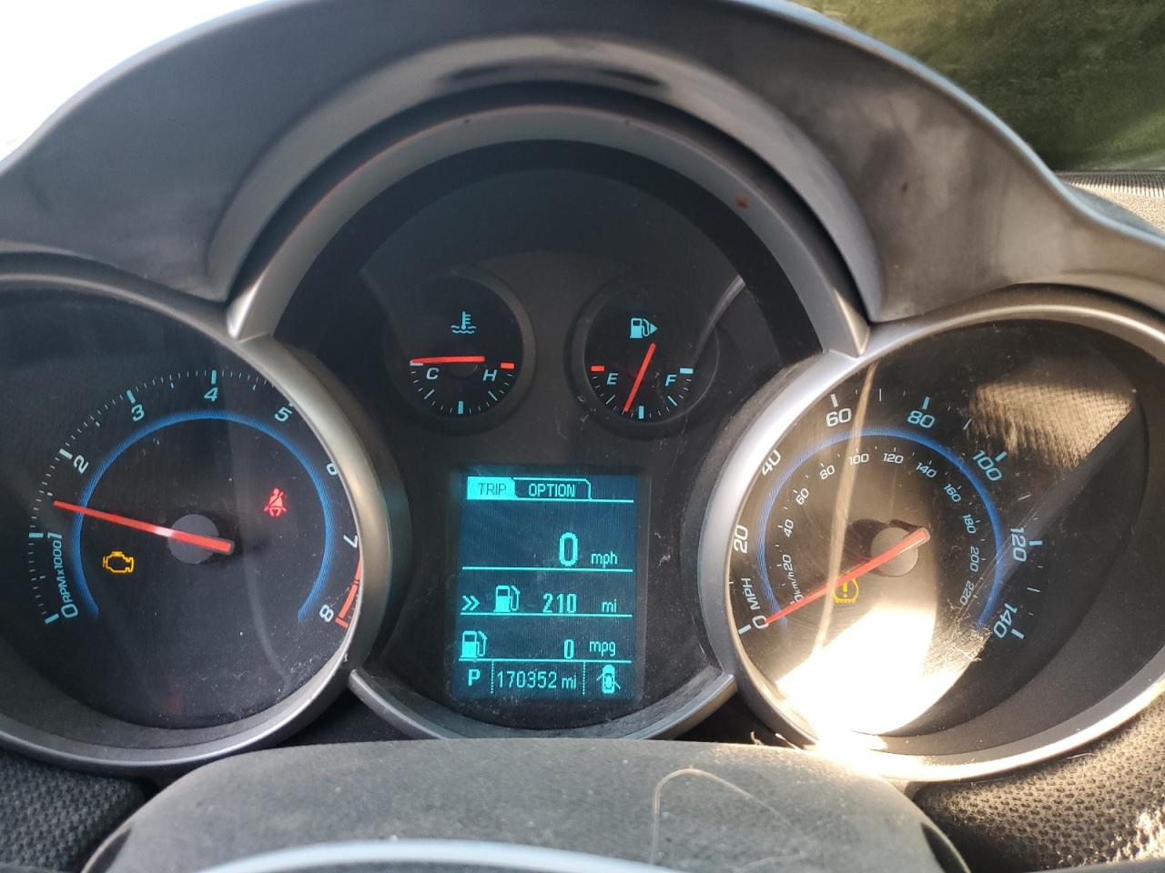 2015 Chevrolet Cruze VIN 1G1PE5SB3F7130830 Copart auction photo, rear end / frame damage damage thumbnail 9