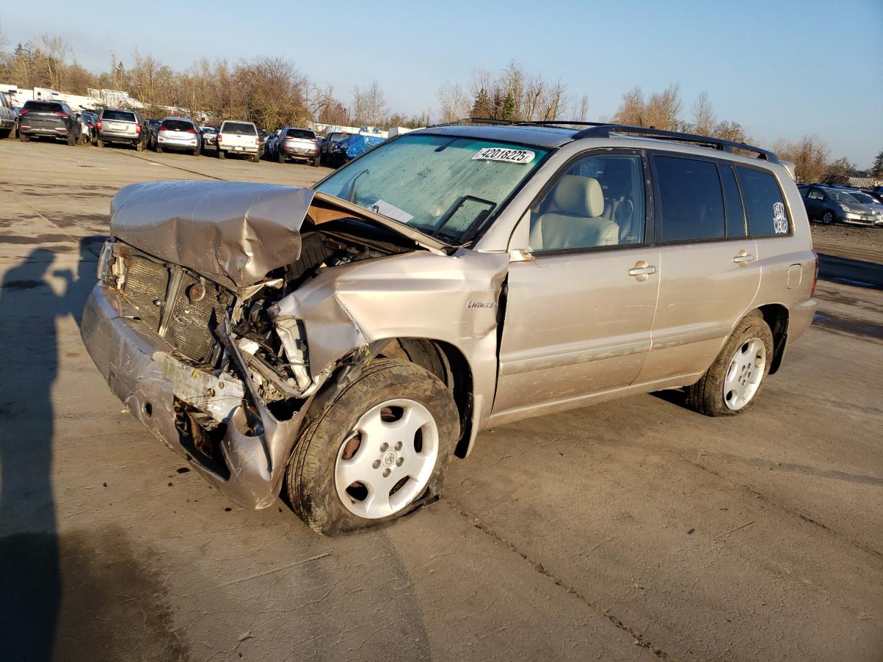 2006 Toyota Highlander VIN JTEEP21A460145938