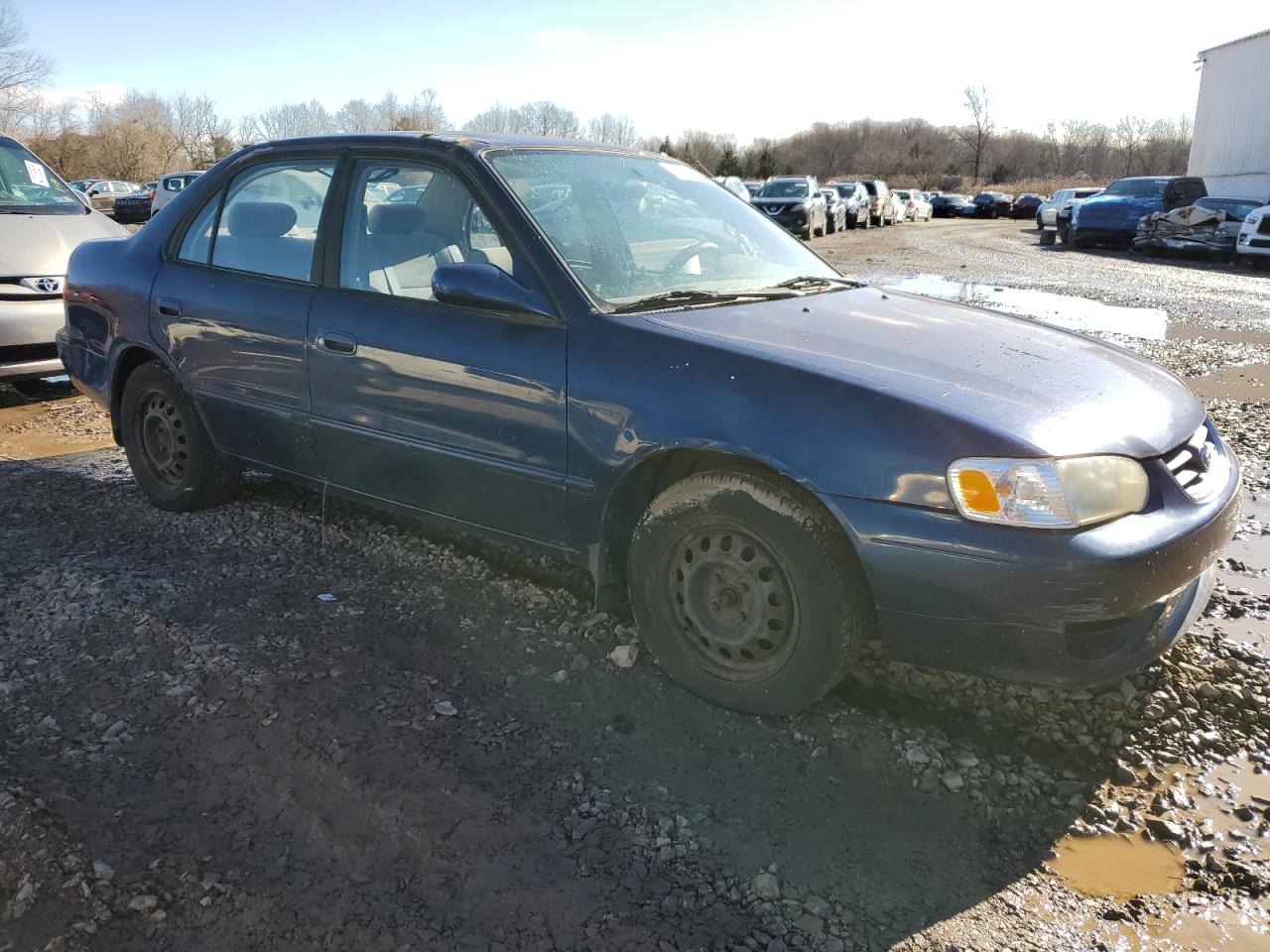 2002 Toyota Corolla VIN 2T1BR12E12C552158 Copart auction photo, minor dent/scratches damage thumbnail 4